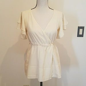 Diane Von Furstenberg Wrap Top